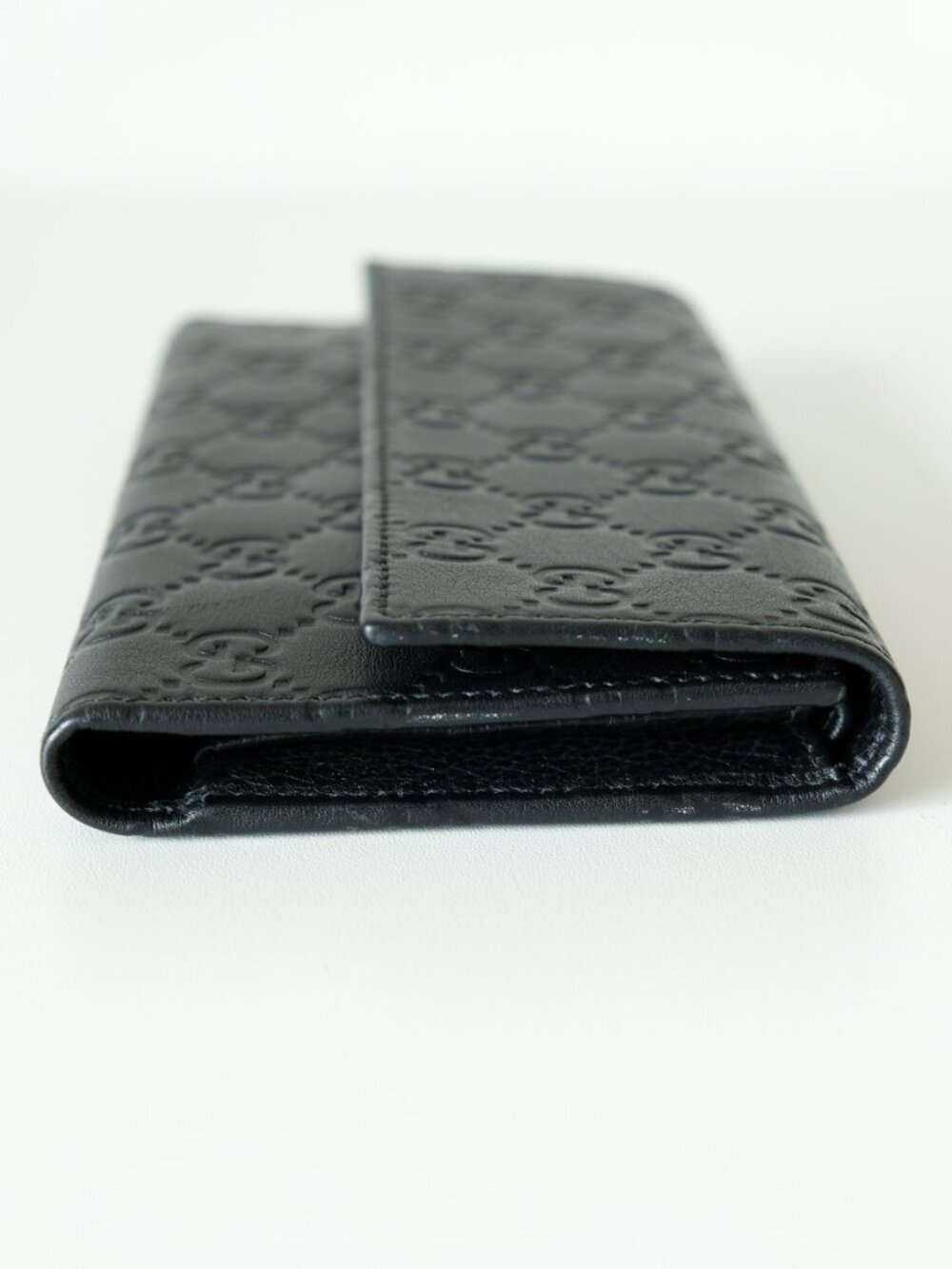 Gucci Guccissima Leather Wallet, Excellent Condition, Matte Black - Picture 12 of 16